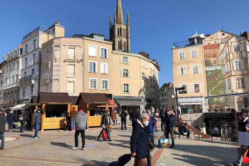 Charmant T3 Coeur De Ville Avec Parking Limoges Exterior foto